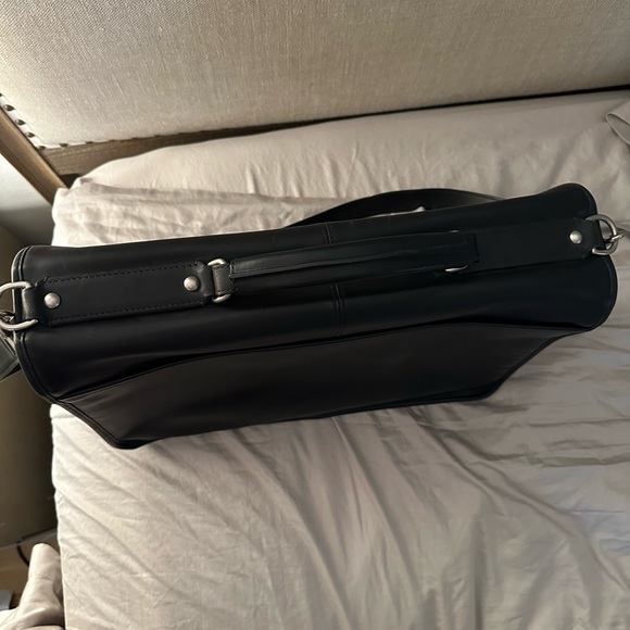 Coach Black Leather Briefcase/Work Bag - Picture 5 of 9